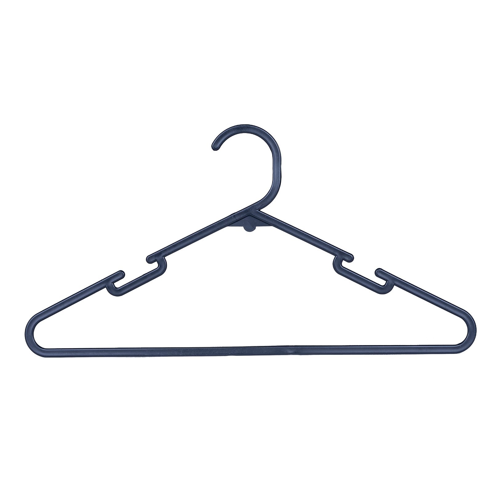 Sunfresh Black Multi Purpose Clothes Hanger - 12 Pack