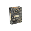 Elegant Collections CD Large Celestial Faux Book Storage Decorative Box