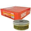 Senco 50 x 2.5mm Collated Coil Nail Dome Head Screw Shank HDG - Pack 1600