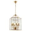 Cougar Lighting Arcadia Pendant Light Gold 6lt