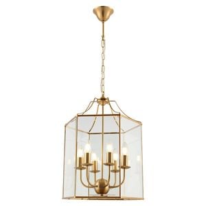 Cougar Lighting Arcadia Pendant Light Gold 6lt
