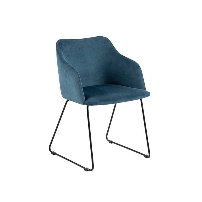 Modern Furniture AYLA Dining Chair52x58.5cm - Blue