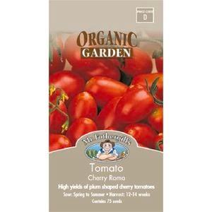 Mr Fothergills Roma Cherry Tomato Vegetable Seed