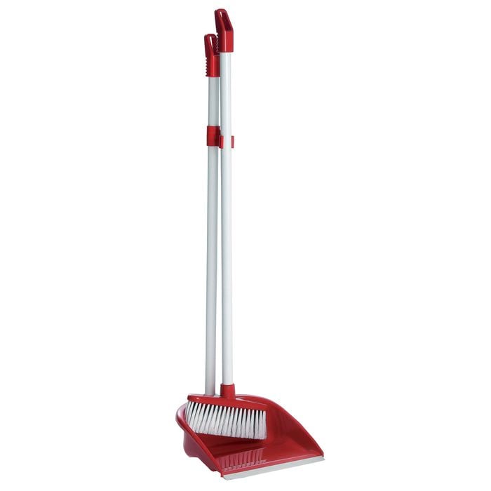 Raven Fold Away Upright Brush And Pan Set