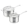 Scanpan Impact 2pc Stainless Steel Saucepan Set 16cm & 20cm