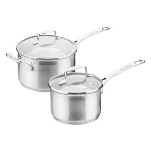Scanpan Impact 2pc Stainless Steel Saucepan Set 16cm & 20cm