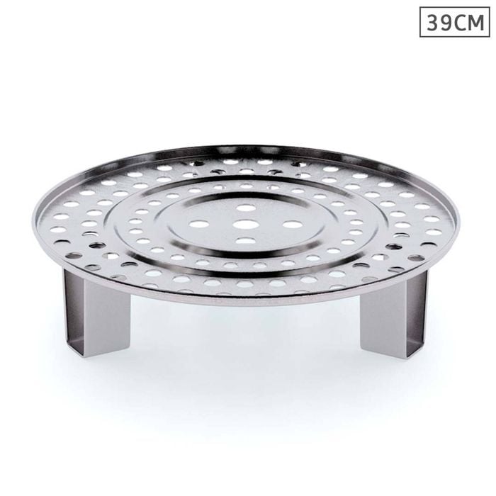 SOGA 39cm Stainless Steel Steamer Insert – Stockpot Tray