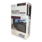 Pillar Products 0.9 x 6m Woodland Grey 85% Balcony Screen