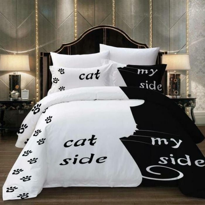 3D Cat Paw 179 Bed Pillowcases Quilt Queen Size