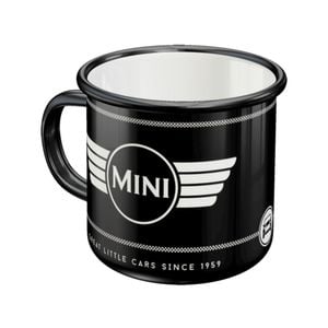 Nostalgic-Art Enamel Mug Mini - Logo Black