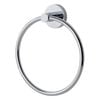 MIXX Chrome Pre Pack Chia Round Towel Ring
