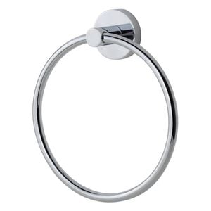 MIXX Chrome Pre Pack Chia Round Towel Ring