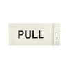 Brutus 100 x 50mm Pull Self Adhesive Sign