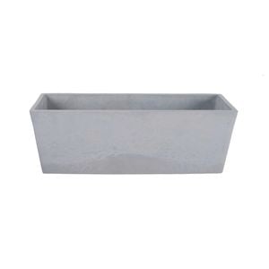 Respect 25cm Grey Green Earth Trough Planter