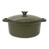 Classica 26cm/5.5L Cast Iron Casserole - Olive Green