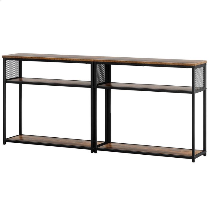 ALFORDSON 2x Console Table Entry Storage Rack