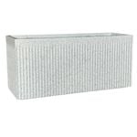 Northcote Pottery 95cm White Linea Trough