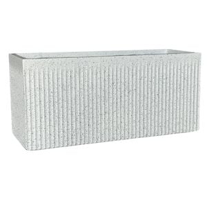 Northcote Pottery 95cm White Linea Trough