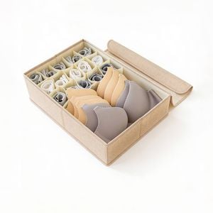 Soga 44x29x13cm Beige 15+1 Storage Organizer