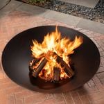 Jumbuck 100cm Round Steel Fire Pit