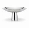 SS Collective Silver Double Wall Decorative Pedestal Stand 36x19.5cm