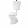 Caroma White Care 400 Connector (S Trap) Suite With Caravelle Care Double Flap Seat