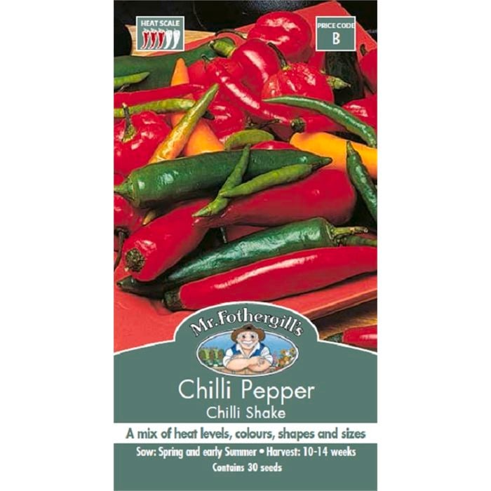 Mr Fothergill's Chilli Shake Seeds