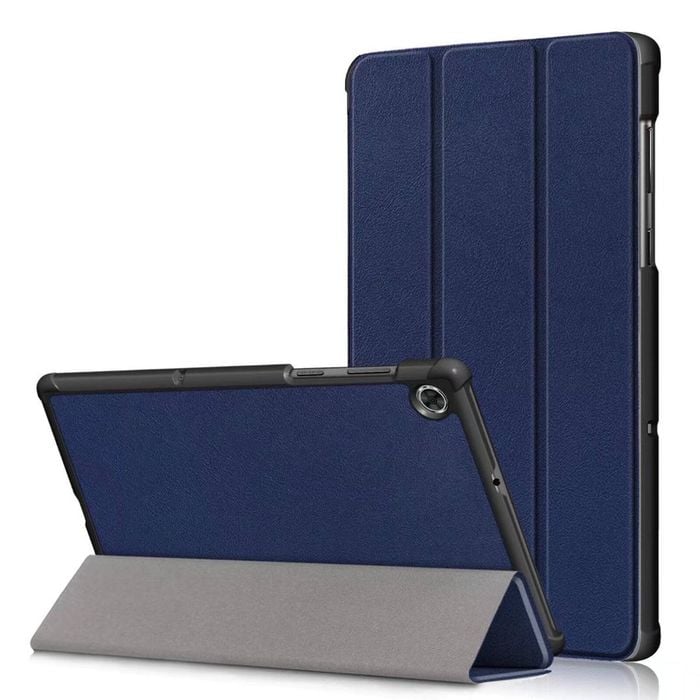 Magnetic Flip Leather Stand Cover Case - For Lenovo Tab (TB328FU / TB328XU) - Blue