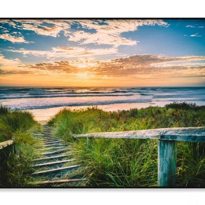 Beach at Sunset in Christchurch  Print 100% Australian Made 90x60cm  (Poster)