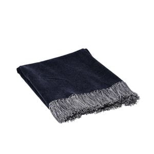 J.Elliot Idris Cotton Throw Indigo Home