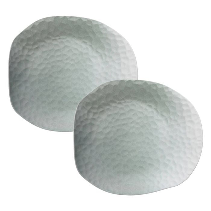 2PK Ecology Lightweight Glaze Porcelain Oyster Serving Bowl 30x28cm Meadow