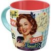 Nostalgic Art Did I Just Roll My Eyes Out Loud? Drink Cup 330ml Ceramic Mug
