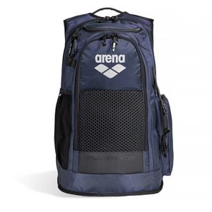 Arena All Set Backpack 45L Sports Swimming  Aquabreathe Water-Repellent Laptop Pocket in Navy