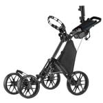 CaddyTek CaddyCruiser ONE Pro 4-Wheel Golf Buggy - Black