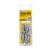 Zenith 8 - 10 x 45mm Galvanised Countersunk Rib Head External Timber Screws - 18 Pack