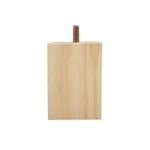Adoored 100mm Pine Square Furniture Leg