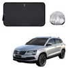 Front Windscreen Sun Shade for Skoda Karoq 2017 - Current NU - Standard 150 x 85 cm - Black