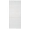 Hume 2340 x 870 x 35 Wardrobe Door Primed MDF Linear Smartrobe HLR230