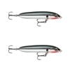 2x Rapala 10cm Skitter V Topwater Walk The Dog Style Fishing Lures - Chrome