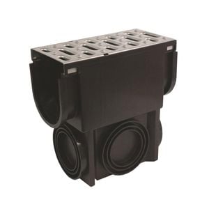 Everhard EasyDRAIN Pressed Stainless Steel Grate And Slim Pit