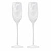 Tempa Skylar Set of 2 Champagne Glasses - Frost