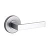Lane Brushed Satin Chrome Cambridge Round Dummy Lever Set