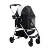 I.pet Pet Stroller Pram Dog Cat Carrier Cage Large Travel Pushchair Foldable 4 Wheels