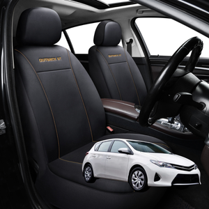 Car Seat Cover for Toyota Corolla 2013 - 2018 Hatch (E160/170/180) - Black-Front Only