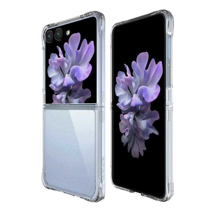 Icoverlover For Samsung Galaxy Z Flip7 Case Shock-proof Cover Clear