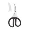 KitchenAid Seafood Shears Stainless Steel Scissors 18cm - Black