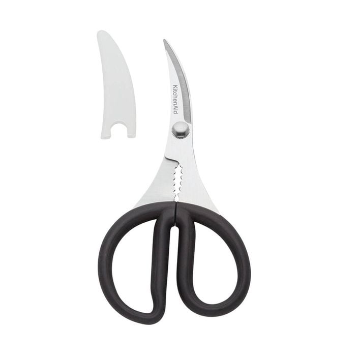 KitchenAid Seafood Shears Stainless Steel Scissors 18cm - Black