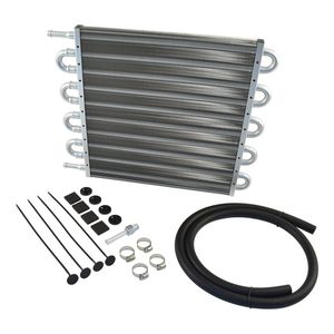 Calflow Transmission Oil Cooler Kit, Tube & Fin, 15.5" x 12.5" x 0.75"