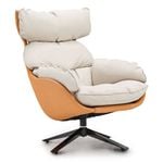 Eureka Todd Swivel Armchair with High Back Lounge Chair