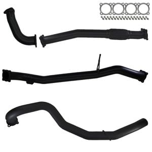 Ignite Exhausts Dump Back For Nissan Gu Patrol 2.8l Turbo Diesel Wagon 3" Inch / Pipe Only 409 Stainless Steel